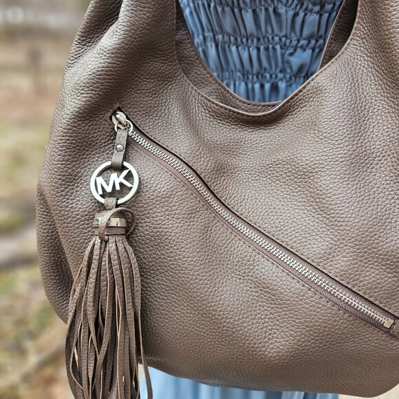 Michael Kors Large Hobo Leather Shoulder Bag Pre-owned - Picture 2 of 9